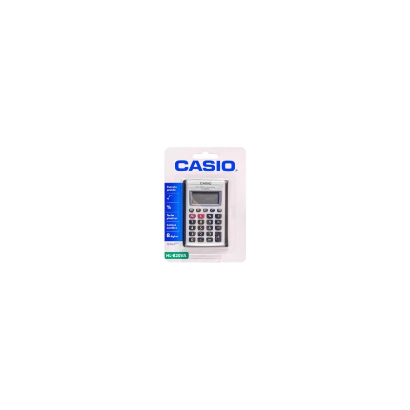 Calculadora 8 Dígitos HL-820VA Casio