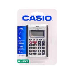 Calculadora 8 Dígitos HL-820VA Casio