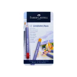 Colores Acuarelables Faber Castell Goldfaber Aqua c/12