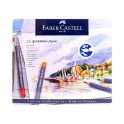 Colores Acuarelables Faber Castell Goldfaber Aqua c/24