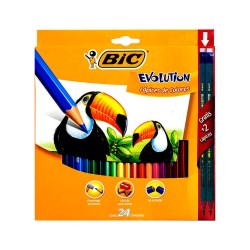 Colores Bic Evolution c/24