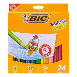 Colores Bic Evolution c/24