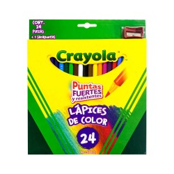 Colores Crayola c/24