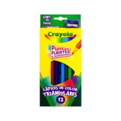 Colores Crayola Triangular c/12