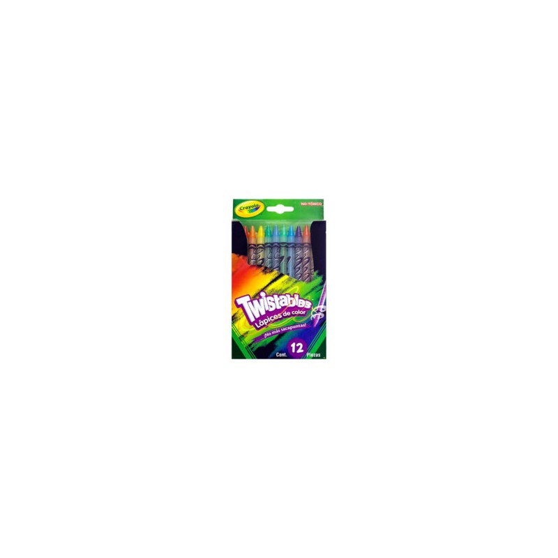 Colores Twistable Crayola c/12