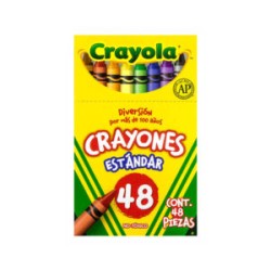 Crayones Estándar Crayola c/48