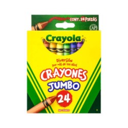 Crayones Jumbo Crayola c/24