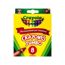 Crayones Jumbo Crayola c/8