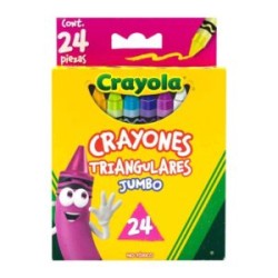 Crayones Jumbo Triangular Crayola c/24