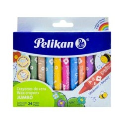 Crayones Pelikan Jumbo c/24