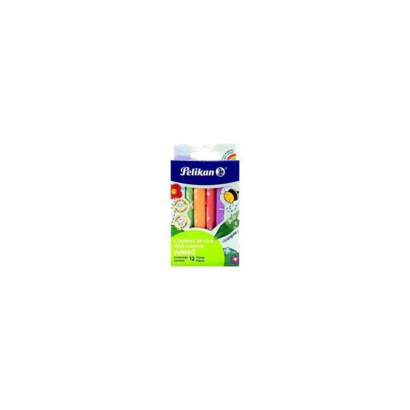 Crayones Pelikan Jumbo Triangular c/12