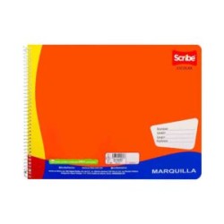 Cuaderno de Dibujo Marquilla 20 Hojas Scribe