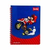 Cuaderno Profesional Doble Espiral Raya Mariokart Scribe