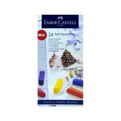 Gis Pastel Blando Mini Faber Castell c/24