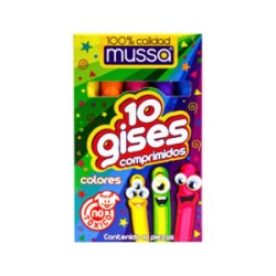 Gises de Color Mussa c/10