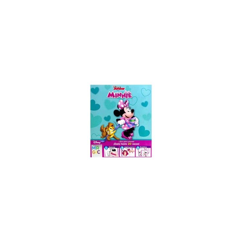 Libro Mágico para Colorear Minnie