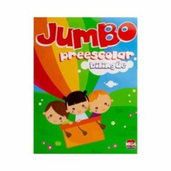 Libro para Colorear Preescolar Bilingüe Jumbo Larousse