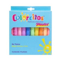 Plastilina Colorcitos Pastel c/10