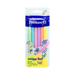 Plumones Pelikan Markana Twist Pastel c/6