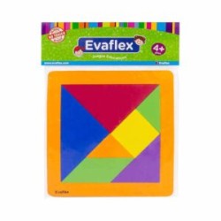 Tangram de Foamy 20 x 20 cm Evaflex